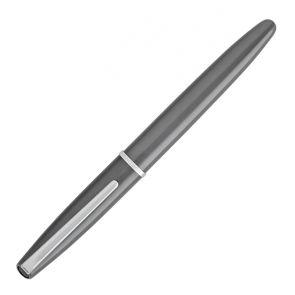 Перьевая ручка Aurora Style Metal Grey CT, перо - F, в подарочной коробке