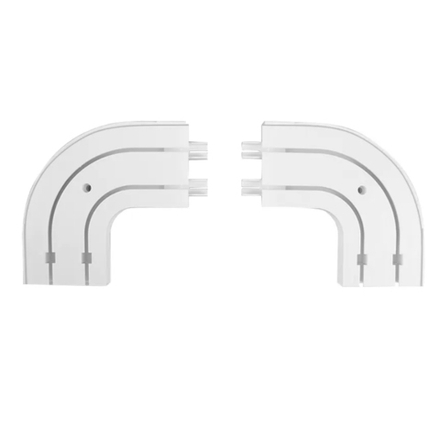 Комплект поворотов для шины потолочной двухрядной