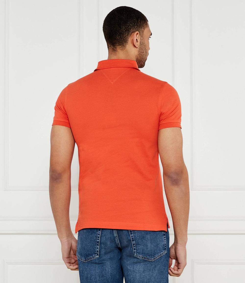 Поло Tommy Hilfiger - оранжевый(MW0MW17771)
