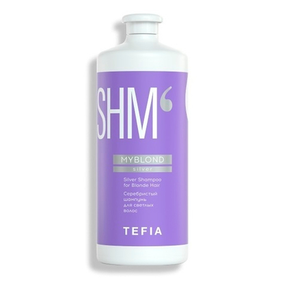 Шампунь серебристый для светлых волос Tefia My Blond Silver Shampoo for Blonde Hair 1000мл