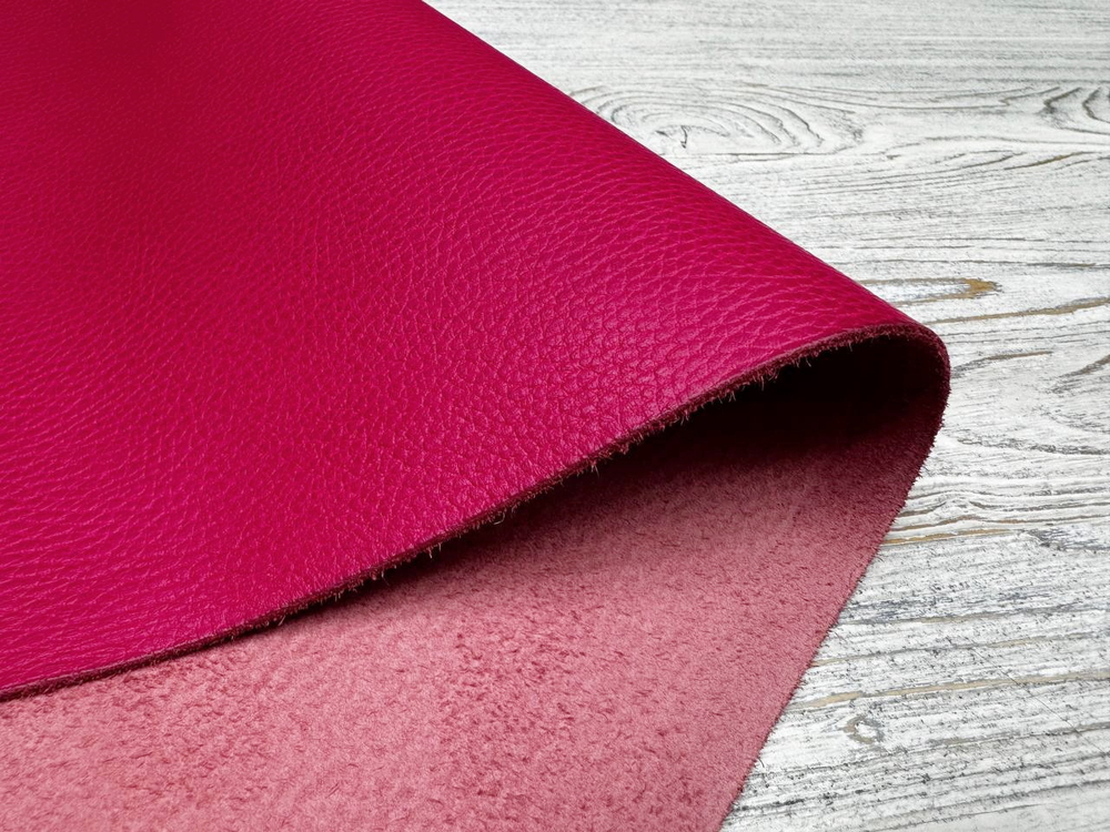 Luxury Tannery Dark Fuxia (1,5-1,7 мм), цв. Розовый, натуральная кожа