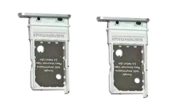 Sim лоток для Google Pixel 3A XL белый (Clearly White)