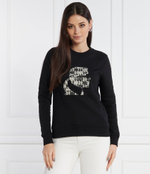 Худи boucle karl Karl Lagerfeld - черный(236W1811)