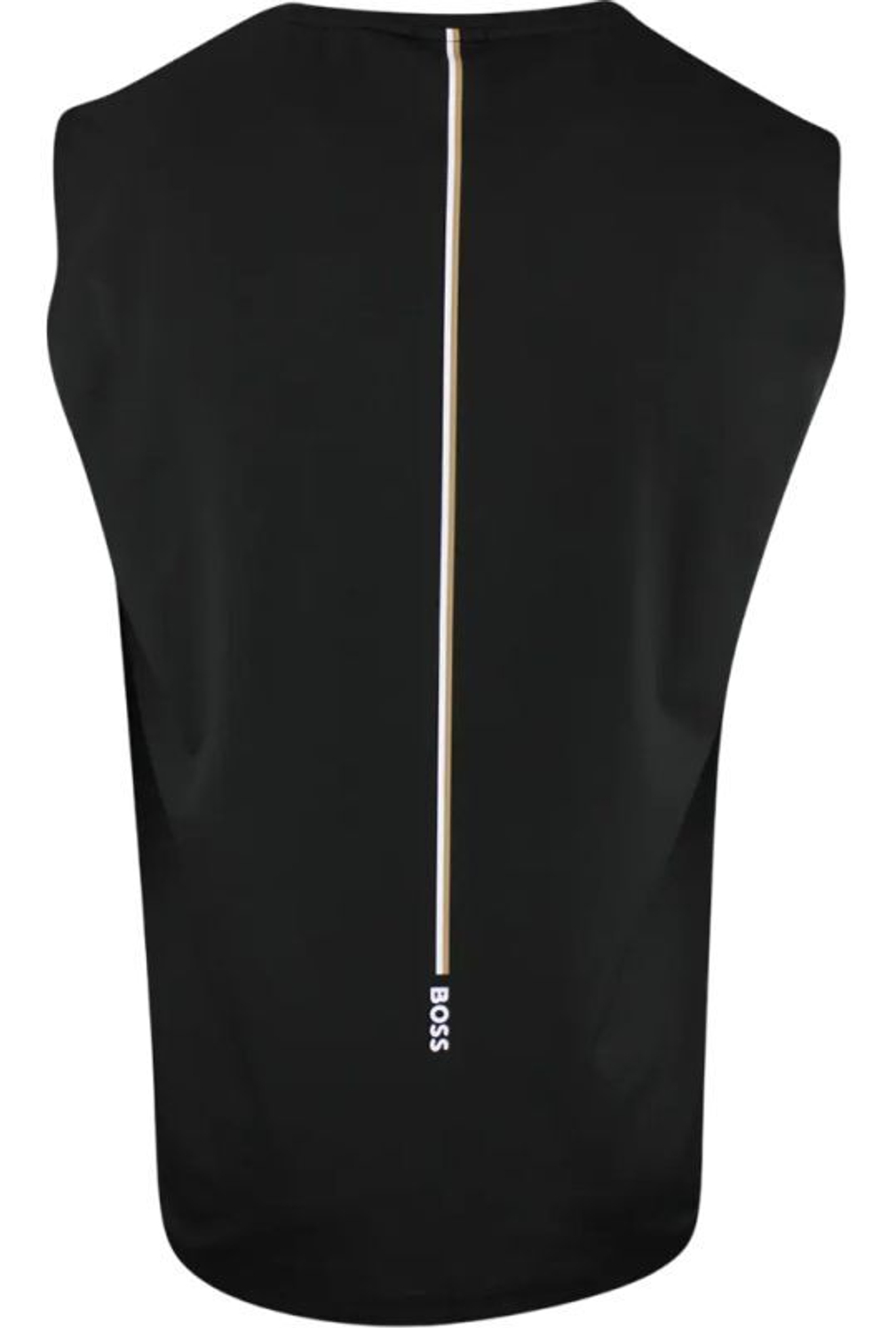 Мужская теннисная футболка BOSS Tank TOC Pique - черный