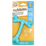 Arm & Hammer, Nubbies, стоматологическая игрушка для массажа десен, Tribone, арахисовое масло, 1 шт.