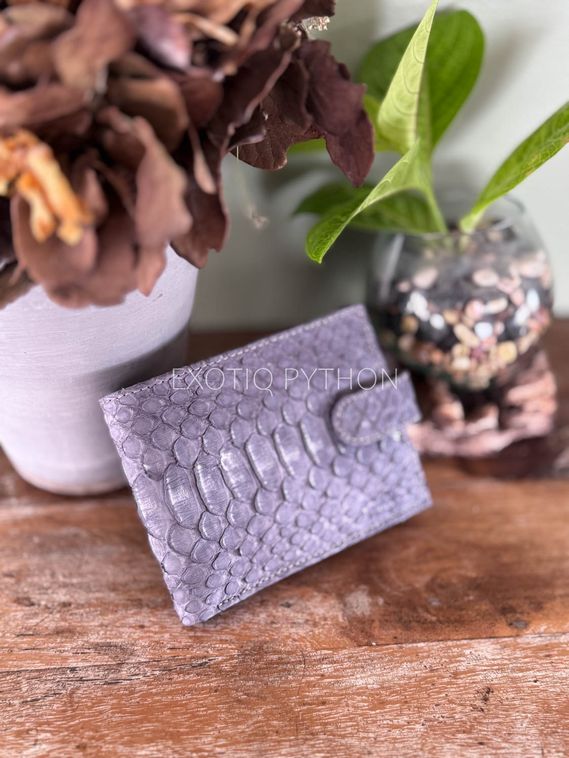 Бифолд кошелек из кожи питона WA-253