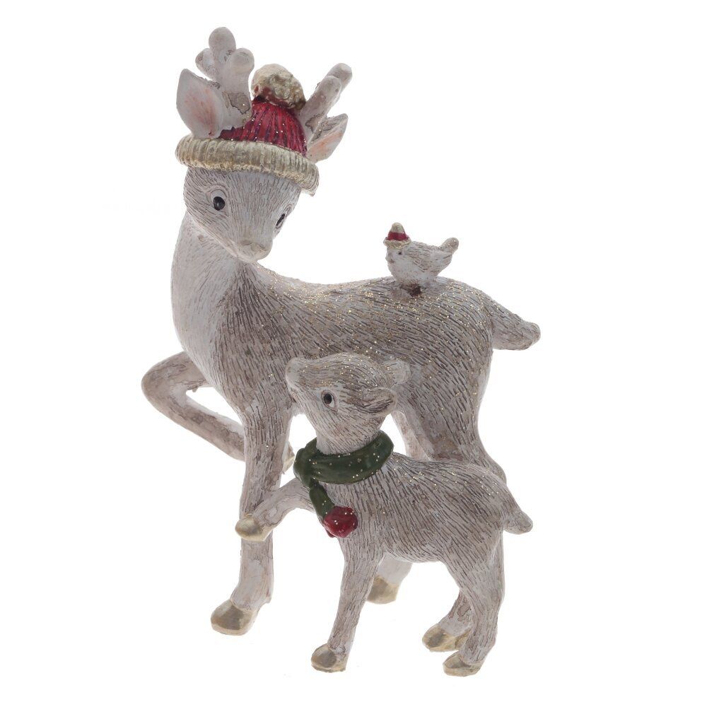 GAEM Фигурка декоративная "Олени", L6 W3 H8,5 см