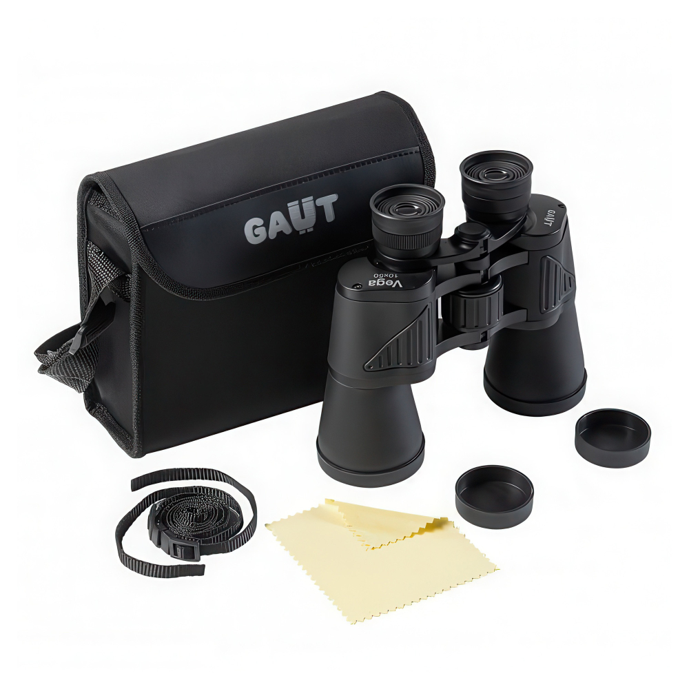 Бинокль GAUT Vega 10x50 — комплект поставки