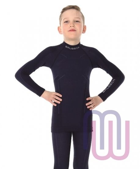 Термофутболка для мальчиков Brubeck Active Wool 41% LS13680
