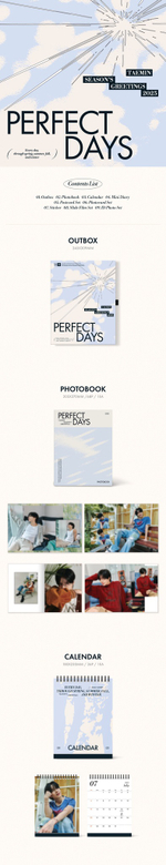 Набор TAEMIN 2025 SEASON'S GREETINGS 'PERFECT DAYS'
