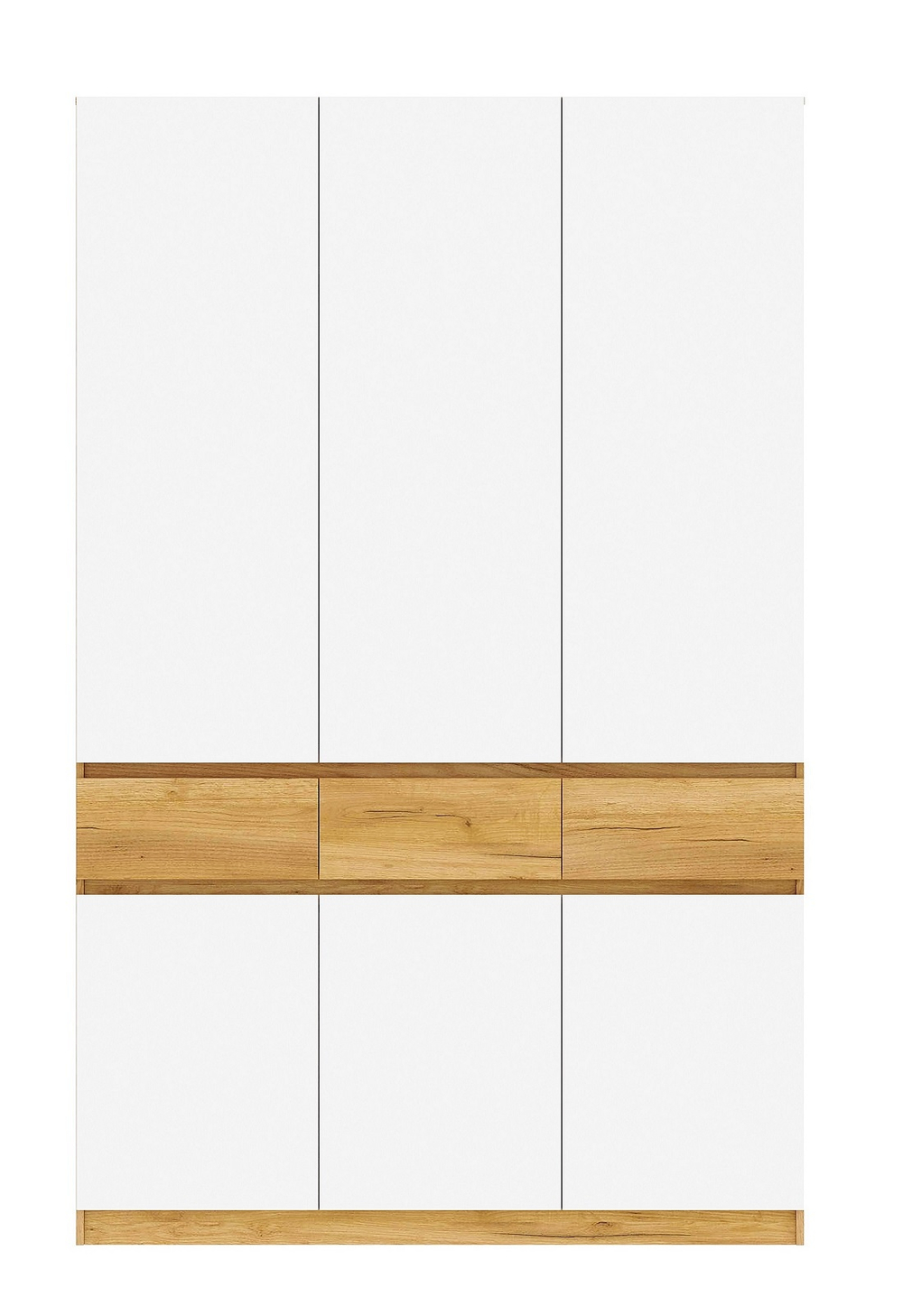 Шкаф 3-х ств. с ящиками Бостон