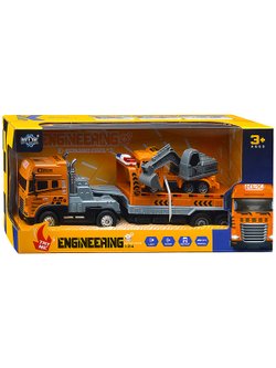 Машинка Автовоз строительной техники со светом и звуком (KLX800-262)