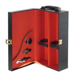 GAEM Шкатулка для бутылок с набором сомелье, L20 W12 H35 см