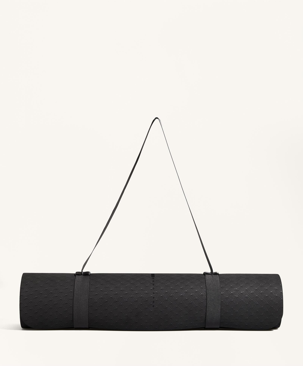 OYSHO Коврик для йоги толщиной 5 мм, антрацитово-серый