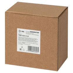 Соединитель ЭРА TRM-S20-CI B для магнитного шинопровода угловой черный для системы NOVA