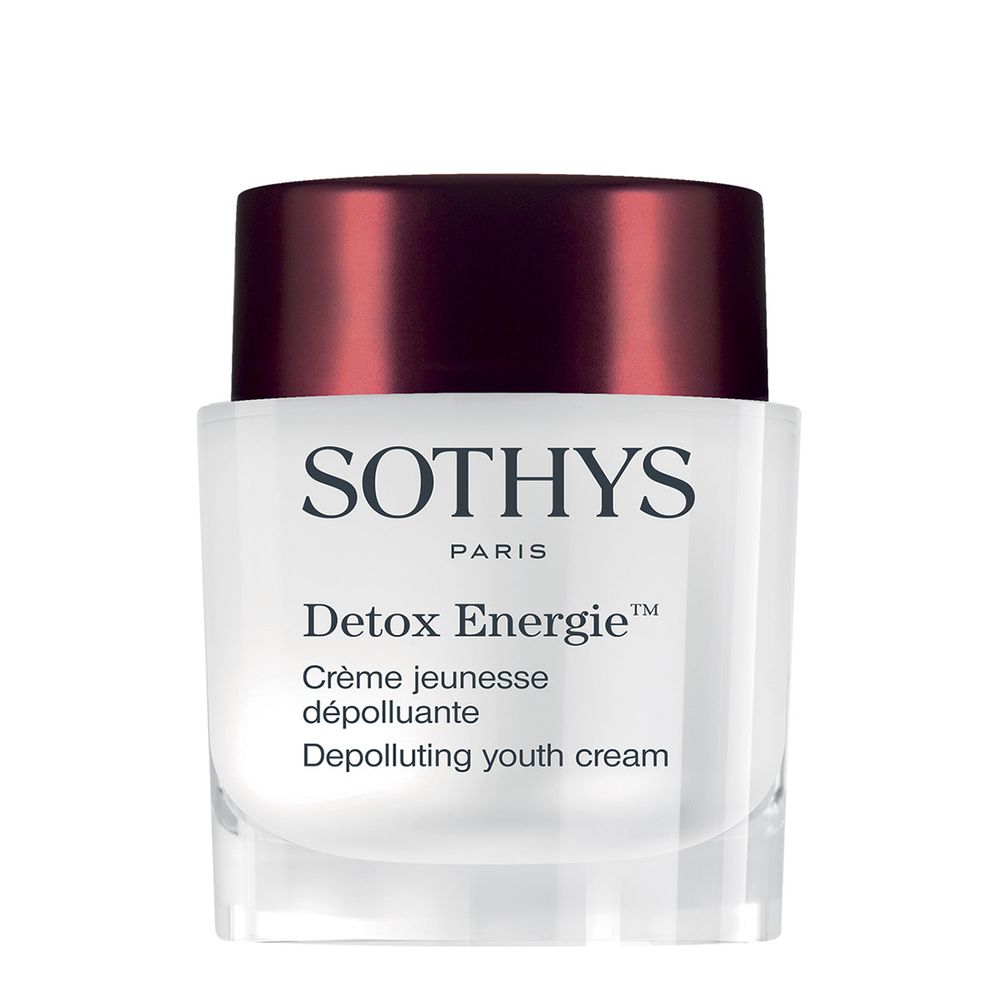 Омолаживающий энергонасыщающий детокс-крем Depolluting Youth Cream, Sothys, 50 мл