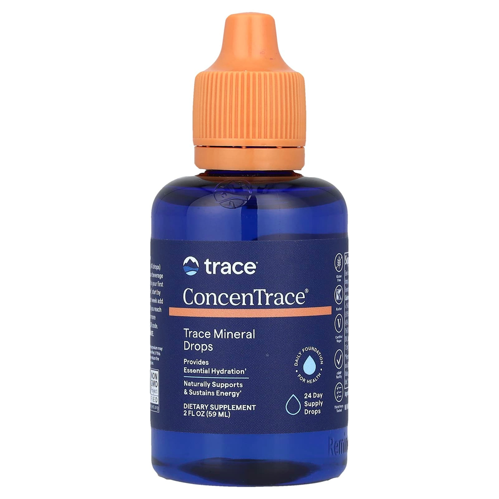 Trace, ConcenTrace®, микроэлементы в каплях, 59 мл (2 жидк. унции)