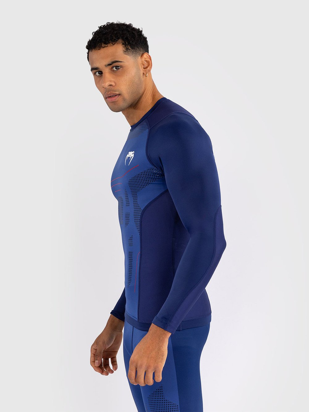 Рашгард Venum Technical 3.0 Icy Blue L/S