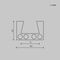 Шинопровод Maytoni Technical Busbar trunkings Elasity TRX160-1110B