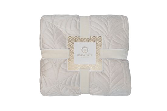 177HON-60260 Покрывало Флора кремовое 240*260