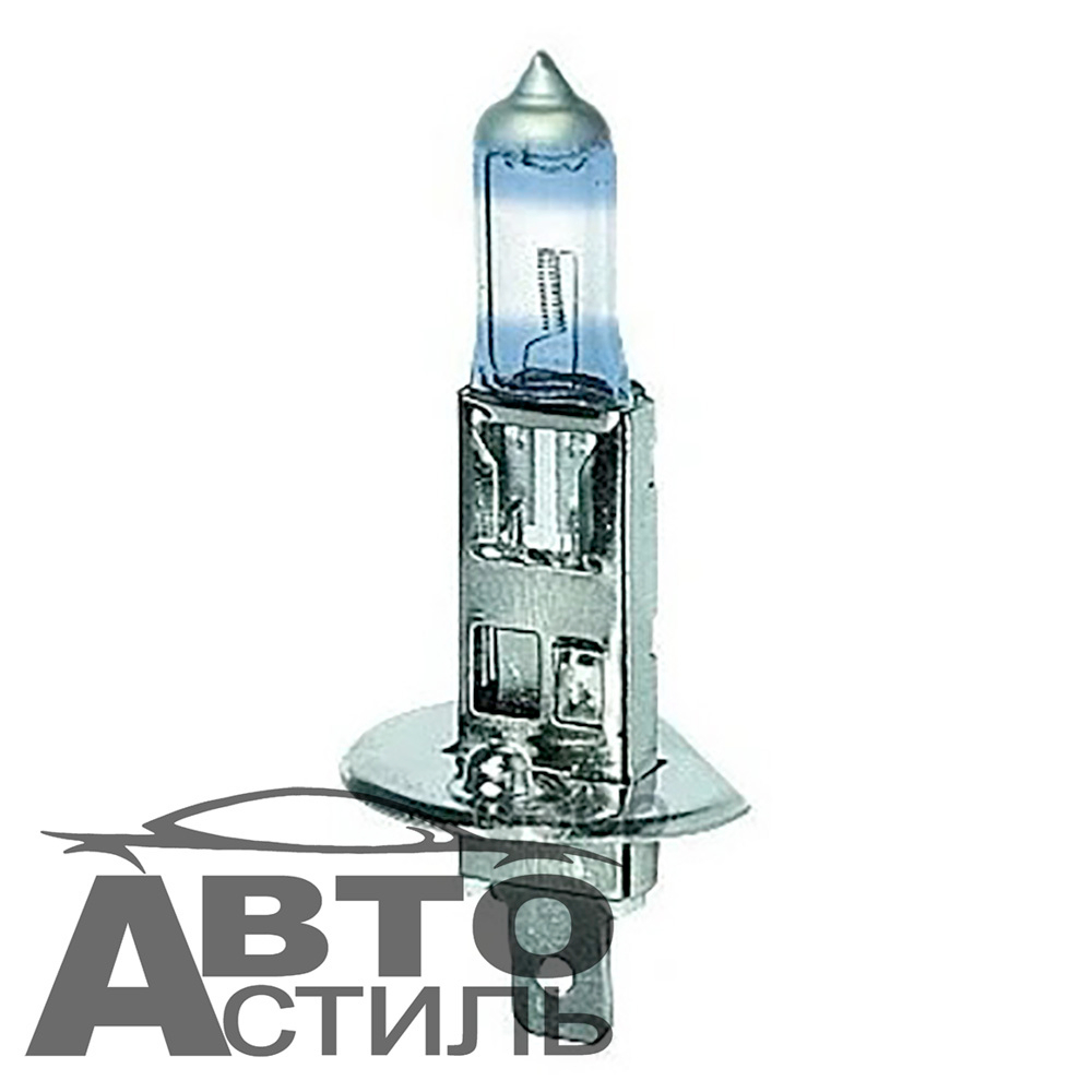 Автолампа H1 12V 55W Маяк  +150% White Vision 82120WV+150  (к-т)