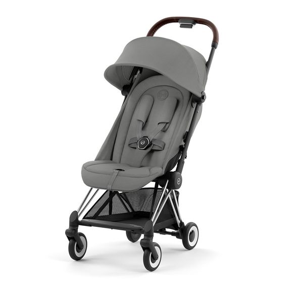 Прогулочная коляска Cybex Coya Mirage Grey Chrome