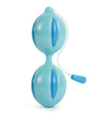 Голубые вагинальные шарики Climax V-Ball Blue Vagina Balls (Цвет: голубой)