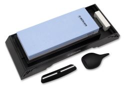 Камень точильный с подставкой Boker 09BO376 Combi Water Stone 240/2000фотография - 1