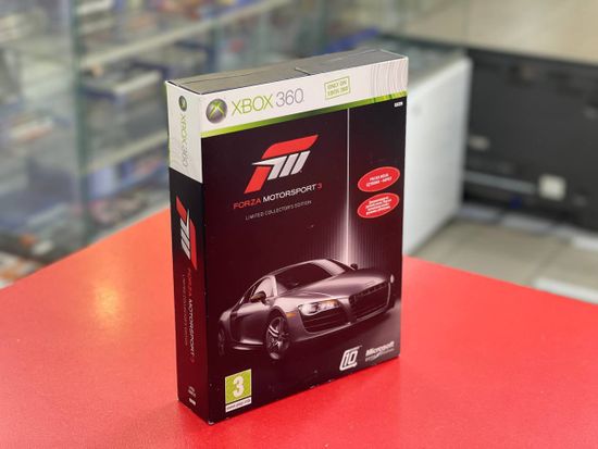 XBOX 360 - Forza Motorsport 3 Limited Collector Edition Б/У (Полностью на русском языке)