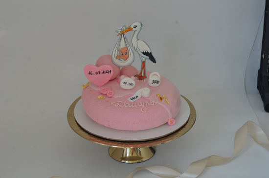 Муссовый торт "Аист" №3009