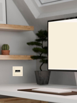 Legrand розетка 4131 INT с рамкой 1 с/к