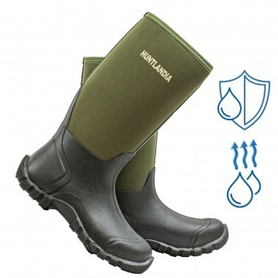 САПОГИ HUNTLANDIA NEO HIGHT GREEN