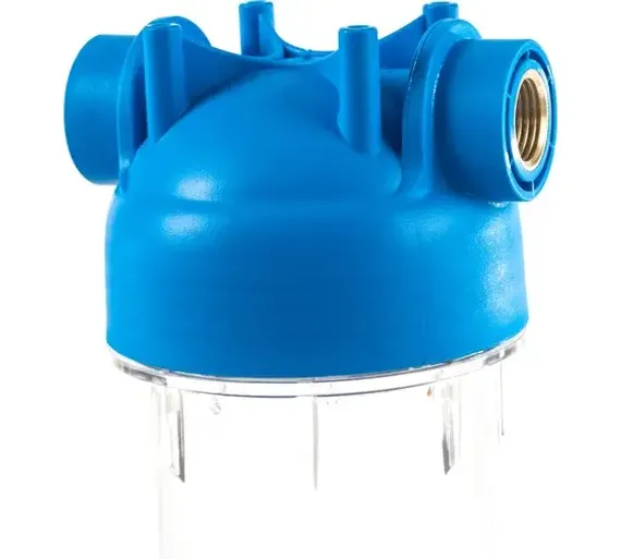 Колба Аквабрайт SL 10&quot; х/в 1/2&quot; 8 бар прозрачная 32000