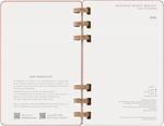 Еженедельник Moleskine SPIRAL (DHSPP2912MWH3) 130х210мм, цвет кофейный