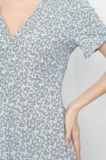 Платье "Римские каникулы" (голубое) П5605 LT Collection