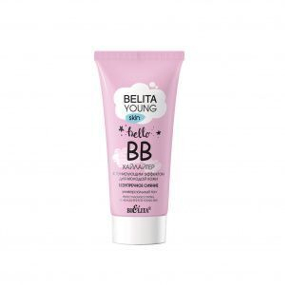 BELITA YOUNG SKIN ВВ-хайлайтер с тонирующим эффектом для молодой кожи «Безупречное сияние» 30 мл