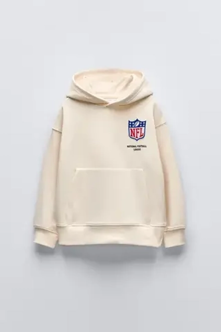 ZARA ХУДИ NFL ©, ЭКРЮ