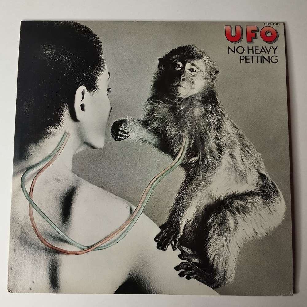Винтажная виниловая пластинка LP UFO No Heavy Petting (Japan 1976) (No Obi) Belladonna