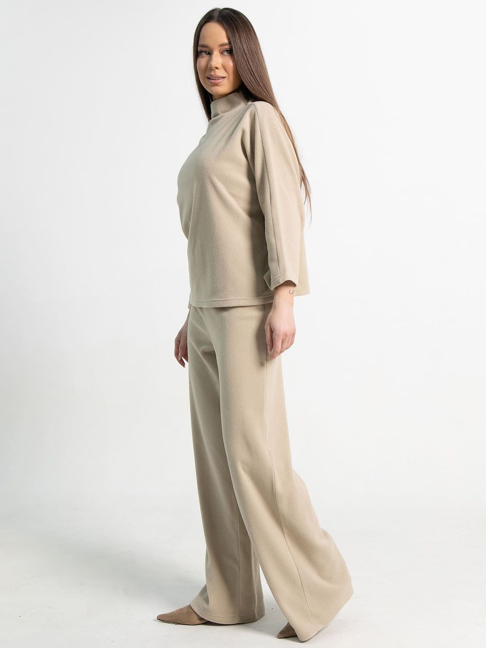 Костюм флисовый Дыхание зимы (светло-бежевый) К15201-10М LT Collection