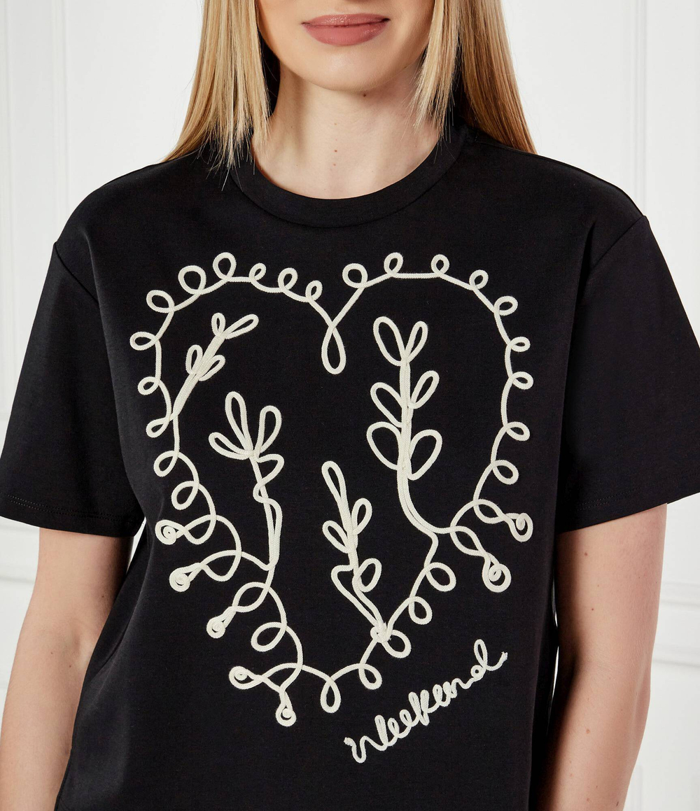 Футболка LECCO Weekend MaxMara - черный(159410526)