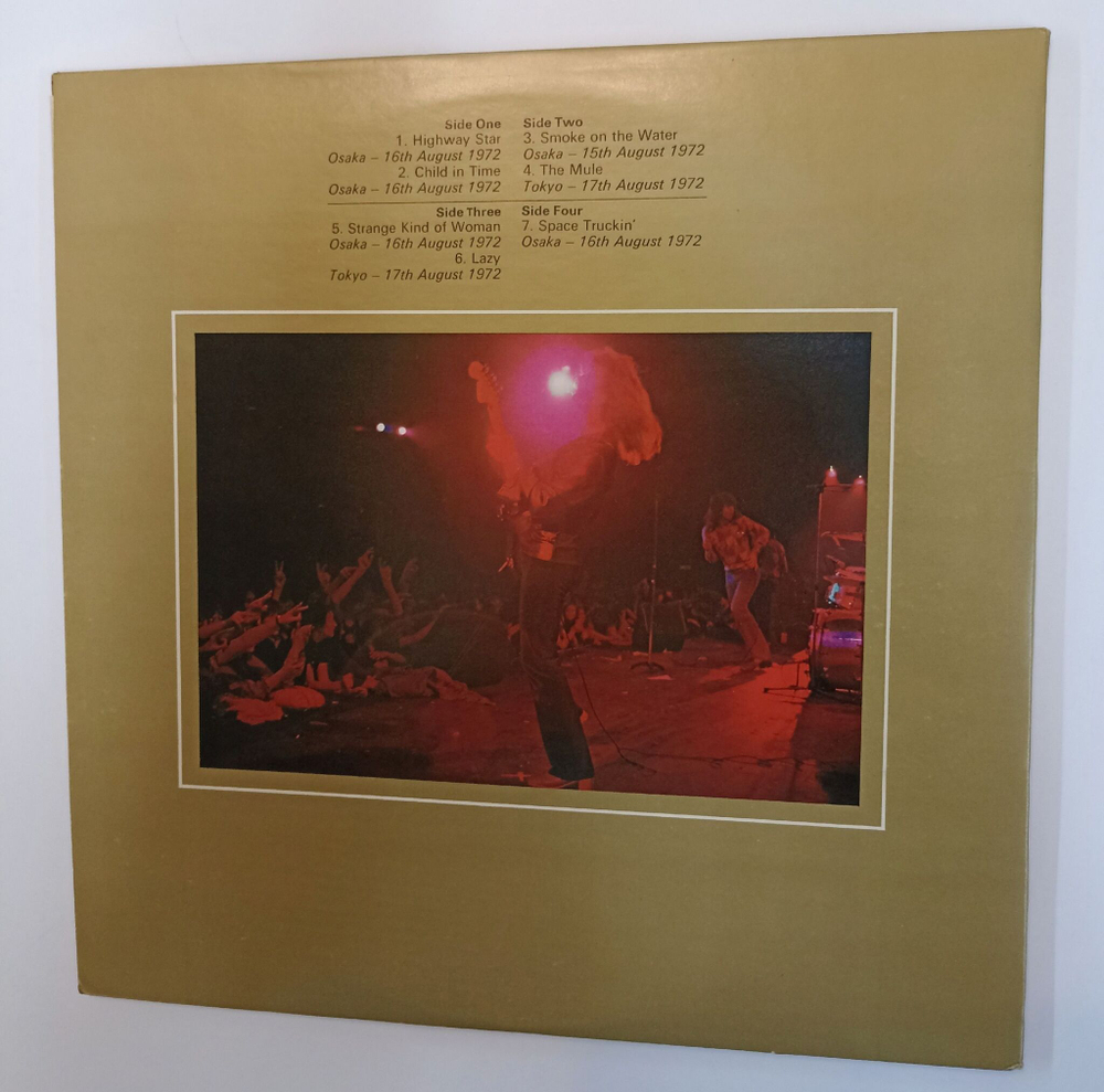 Винтажная виниловая пластинка LP Deep Purple Made In Japan 2LP (USA 1973)