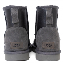 UGG Mens Classic Mini II Metallic Grey