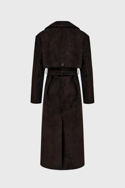 Замшевый тренч Catherine