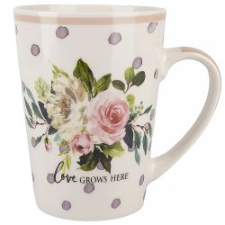 Кружка "Floristry" v=520 мл (min12) (транспортная упаковка)