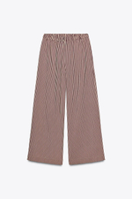 Брюки свободного кроя в полоску — zw collection