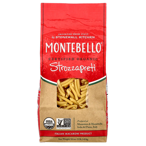 Montebello, Органическое строццапрети, 454 г (16 унций)