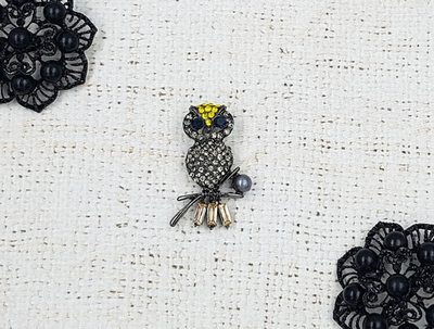 Брошь, р. 4х3 см