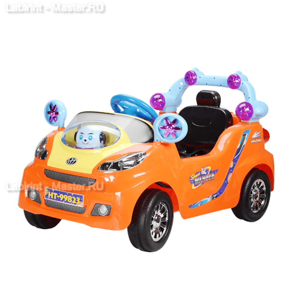 Детский электромобиль "MalinaBay HT-99823" оранжевый