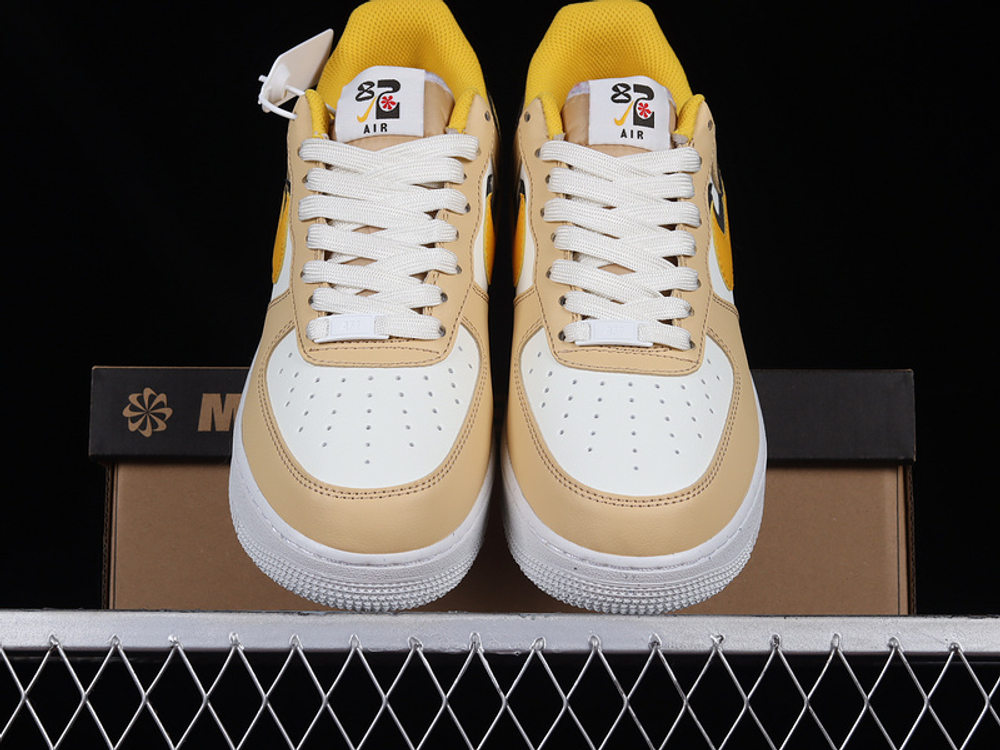 Nike Air Force 1 Low 82 Double Swoosh Yellow