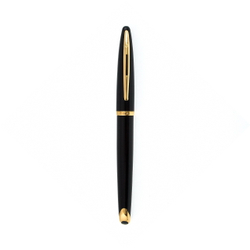 Перьевая ручка Waterman Carene, цвет: Black GT, перо: F